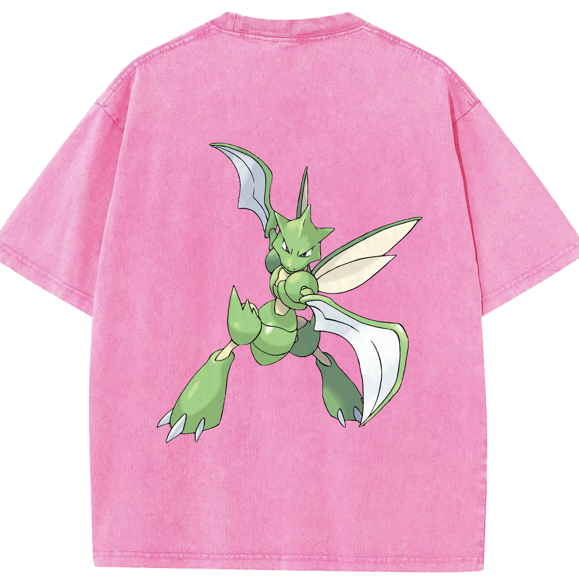 （画像用） ポケットモンスター Pokémon 綿100% ヴィンテージ風 半袖Tシャツ（背面プリント）